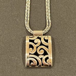 NWOT Brighton Deco Lace Necklace